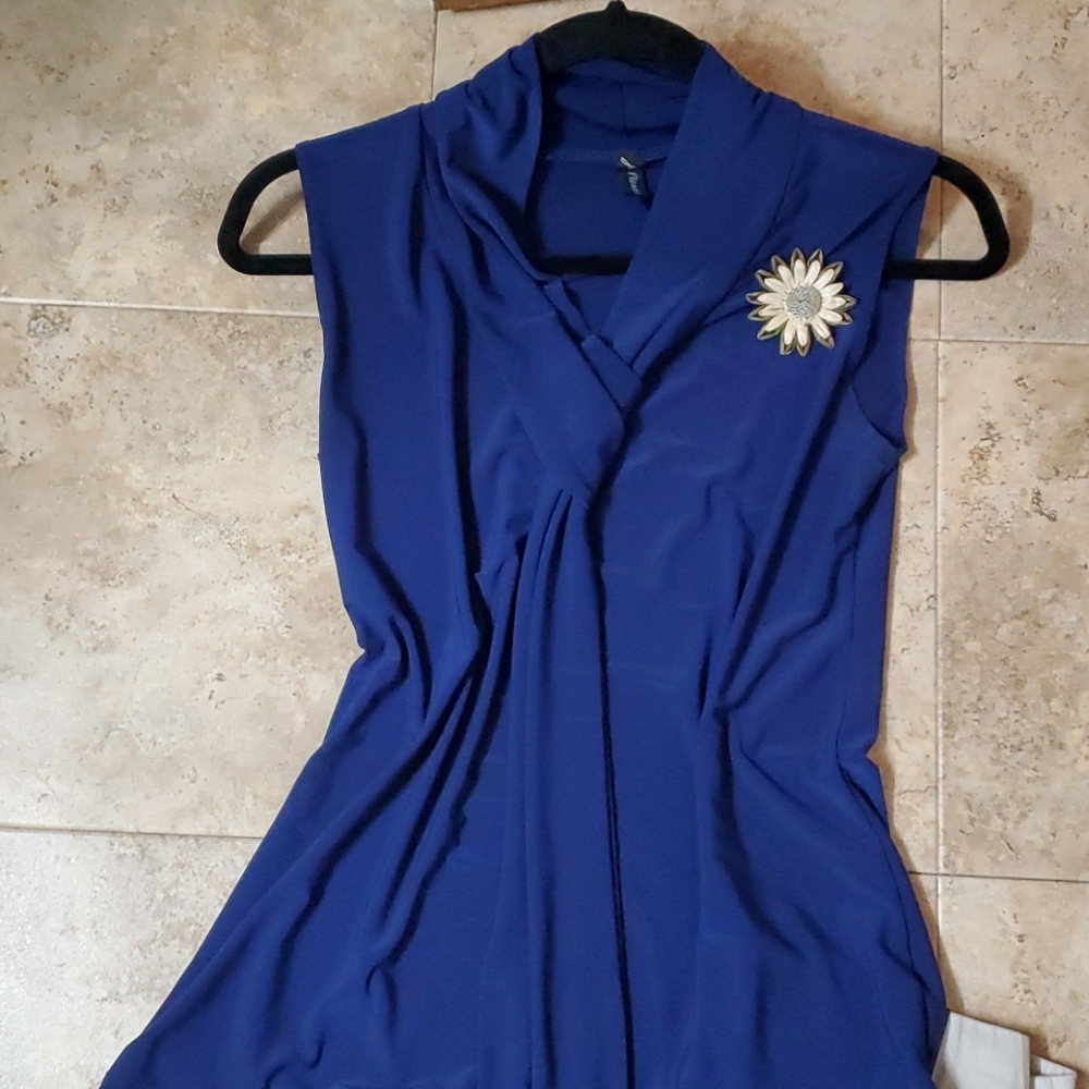 💙 Royal Blue Blouse